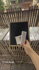 ชอค 8 แท่ง แปรงลบกระดาน ไวท์บอดแถมปากกา 2 ด้าม - กระดานดำ แถม