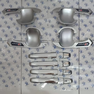 Cover Handle Plus Outer All New Agya/Ayla Keyless Full Chrome 2023 up