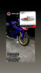 Slincer Knalpot DYN Type MP2 Panjang 24cm - DYN Exhaust System