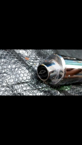 Knalpot Muffler Exhaust Fullset Standar Honda Revo Lama High Quality