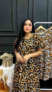 DASTER MURAH // BUSUI RESLETING MOTIF LEOPARD