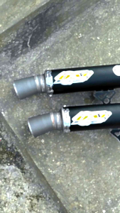 Knalpot DAT Original Tipe Sanblas (Series) Vario Aerox Nmax FREE BREKET