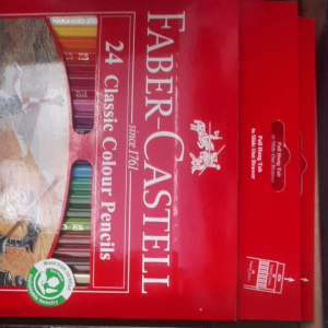 Pensil Warna 24 Joyko dan Faber Castell