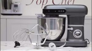 เครื่องผสมแป้งอัตโนมัติหน้าจอ LED เครื่องตีไข่ เครื่องผสมอาหาร นวดแป้ง 10 ลิตร รุ่น SM-A222 พร้อมส่งในไทย