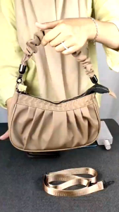 LUNA AURA Tas Selempang Jinjing Rempel Medina IW 71 Tas Kerut Mewah Elegan Tas Slempang Korea