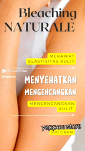 Bleaching Naturale 500gr: Pemutih Tubuh Alami untuk Semua Jenis Kulit