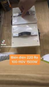 BIẾN ÁP ĐỔI ĐIỆN 220V RA 110V 100V 10A - 15A ( VĨNH ĐÔNG )