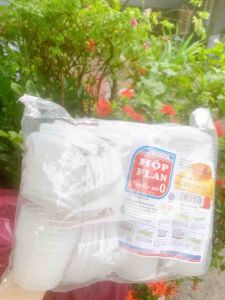 Hũ bánh flan Vĩnh Trường số 0 125ml (combo 50 hủ ) - Hủ làm bánh flan Caramen có nắp CAO CẤP chịu nhiệt an toàn