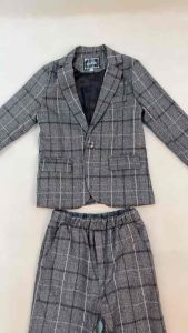 READY STOCK Kids Gentleman Suits Boy Formal Suit Jacket Wedding Party 4-12 years old
