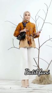 batik wanita terbaru2023/baju batik wanita/atasan batik/blouse batik/batik/blouse terlaris