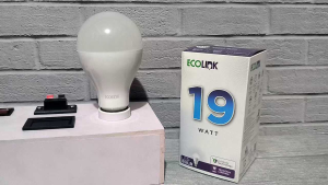 Paket Hemat 12 PCS Ecolink Lampu LED 19W Cahaya Putih & Garansi 1 Tahun