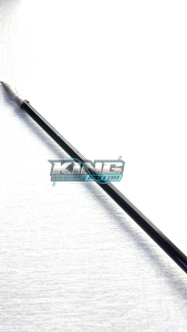 Tiang Bendera Sepeda Onthel Warna HITAM Tiangnya Saja