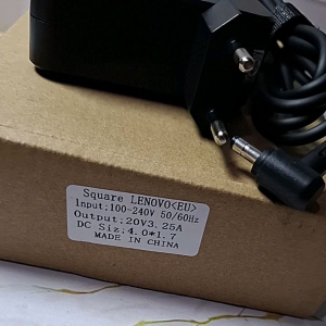 CHARGER LENOVO DIRECT 20V 3.25A / LENOVO 100 300 330 100-14 110-14AST 110-14IBR