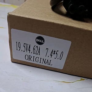 ADAPTOR CHARGER LAPTOP DELL 19.5V - 4.62A 7.4*5.0mm JARUM BESAR