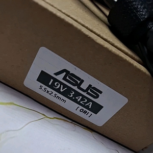 Adaptor Charger Laptop Notebook Asus 19v 3.42A + Kabel Power. 5.5 * 2.5mm