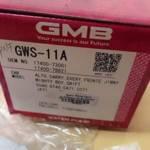 WATER PUMP CARRY 1.0 KATANA KARIMUN KOTAK JIMNY POMPA AIR CARRY ORIGINAL GMP JAPAN