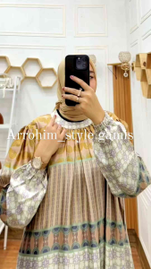 Gamis bahan silk premium terbaru|Ready cod gamis jumbo terlaris|Malika dress muslim mewah|fashionable muslim wanita