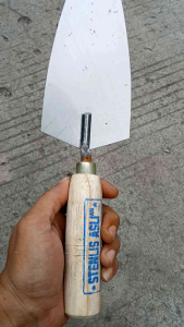 Cetok/Sendok Semen Stainless 20 Cm Paku 4