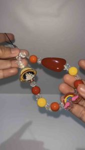 Phonestrap Akrilik Bajak Laut Premium Gantungan HP Cartoon Animasi Anime Phone Strap Tali Handphone