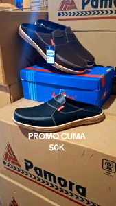 LOZTA Sepatu Pria Bustong Slip On Sendal Selop Tutong VANTABLACK Series