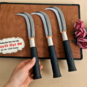 Dao rửa dừa 3 tấc liềm vệ sinh thân cây dừa thép nhập khẩu loại 1 sắc bén