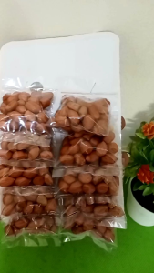 kacang tanah mentah renceng isi 10 bungkus - kacang tanah - kacang - bahan makanan