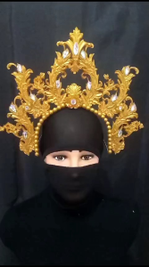 mahkota tari/karnaval motif 001