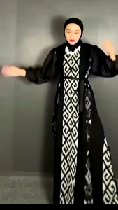 READY STOK baju couple pasangan - dress tenun - tenun couple pasangan - gamis couple pasangan