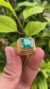 CINCIN BATU MERAH DELIMA ORIGINAL NATURAL COLOR