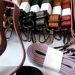 Tali Selempang ACC HITAM Motif Polos Bahan MS Tebal