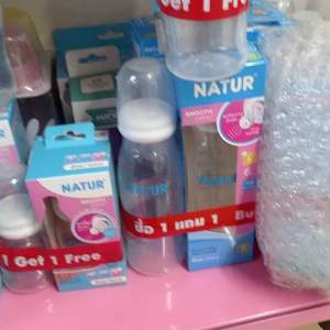 2/4/8 ช่วงขวดนม Smooth Biomimic Natur เนเจอร์ ขนาด 1 แถม 1