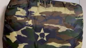 Võng mùng rằn ri du lịch xếp gọn du lịch vải trơn