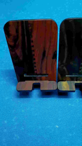 วางโทรศัพท์ไม้พะยูงแท้ แฮนด์เมด งานไม้ธรรมชาติ ลายสวย แข็งแรง พกพาง่าย ตั้งมือถือได้ทุกรุ่น