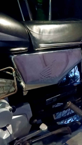 SideCover Stainless 1.0mm Kapal. for Tmx 125 alpha & Tmx 155