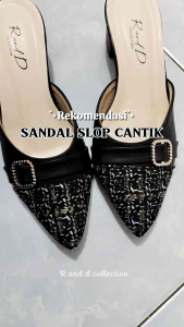 Sandal Wanita Kekinian R and D Selop Kokop 5 Cm BRH 03