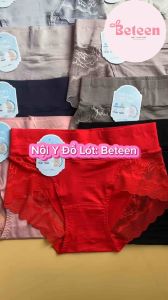 ComBo 3 Quần Lót Cotton Phối Ren Lưng Cao Ôm Bụng Cao Cấp Quần Chíp Nữ Big Size Cạp Cao - Nội Y Đồ Lót : Beteen