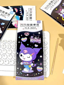 Sanrio Colorful Scratch Book Scratch Drawing Book 12 Sheets