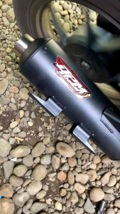 Knalpot Standar Racing BY Dpm Exhaust & Ngebas Adem PNP untuk Beat, Vario, Mio, Fino, Xeon, Scoopy, Genio, X Ride, Aerox, dan N Max