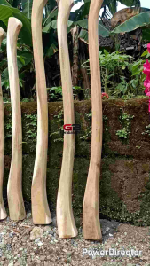 Doran gagang cangkul kayu akasia kuat / gagang cangkul kayu kuat panjang 80 & 90 Cm