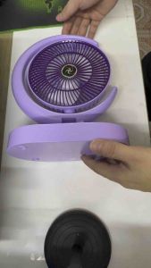 Quạt sạc tích điện để bàn 4 cấp độ gió đông cơ không tiếng ồn pin khủng 18000mAh