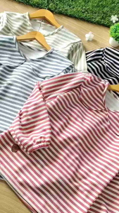 Kakadede Setelan Rok Anak Perempuan Remaja Tanggung Oneset Cargo Stripe