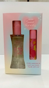 Sweet Honesty Gift Set 50mL Eau de Cologne & 9mL Perfumed Rollete