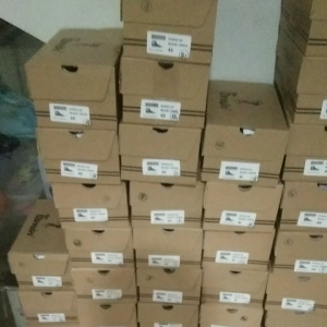 SEPATU WARRIOR SPARTA HIGH BLACK WHITE SIZE 31-44/SEPATU SEKOLAH