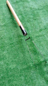 มีดสางใบอ้อย(เคียวสางใบอ้อย พร้อมด้าม)ใบมีดเหล็กแมงกานิสแท้