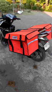Tas Kurir Obrok Motor Super Jumbo Kuat Polyester