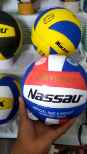 Bola Voli Nassau Patriot Gratis Pompaan Bola Anak Latihan Volley Ball Outdoor