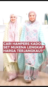 Hampers Gift Mukena Tazbiya: Hadiah Sesi rah an Pernikahan