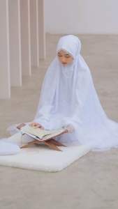 Fashion Store Modern - Ready Mukena Gowell 2 in 1 Murce Premium Mukena Traveling Terbaru Model Kekinian Modis Mukena Khadijah Cantik Dalanova Series