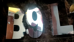 House Number Building Letter Signage 3D Decor