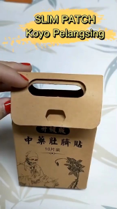 Promo 5 Box isi 50 pcs Sliming Patch Koyo Pelangsing Penurun Berat Badan Ampuh dan Cepat/Pembakar Membakar Lemak Perut Buncit